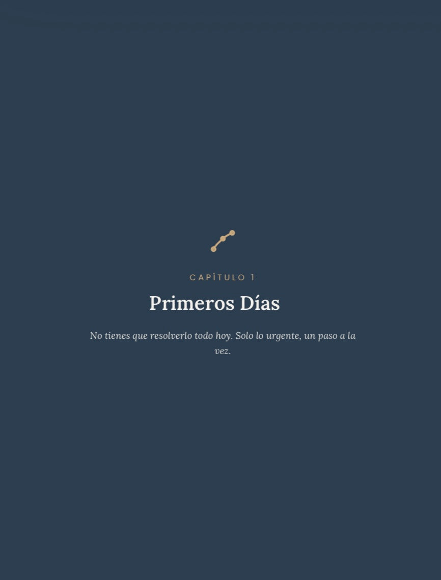 Planner para Después de una Pérdida