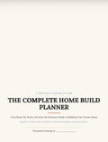 Home Build Planner